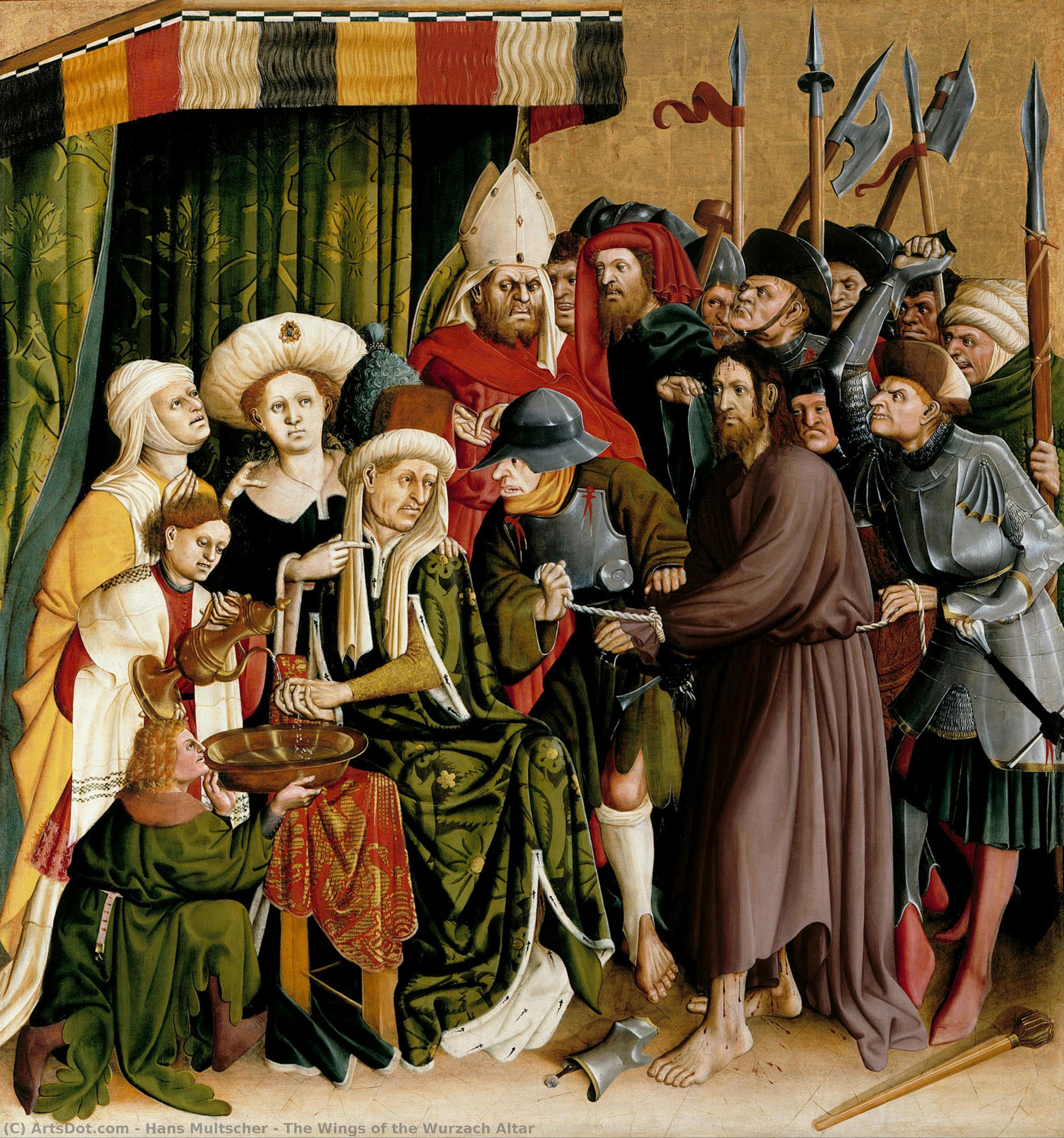 The Wings Of The Wurzach Altar — Hans Multscher