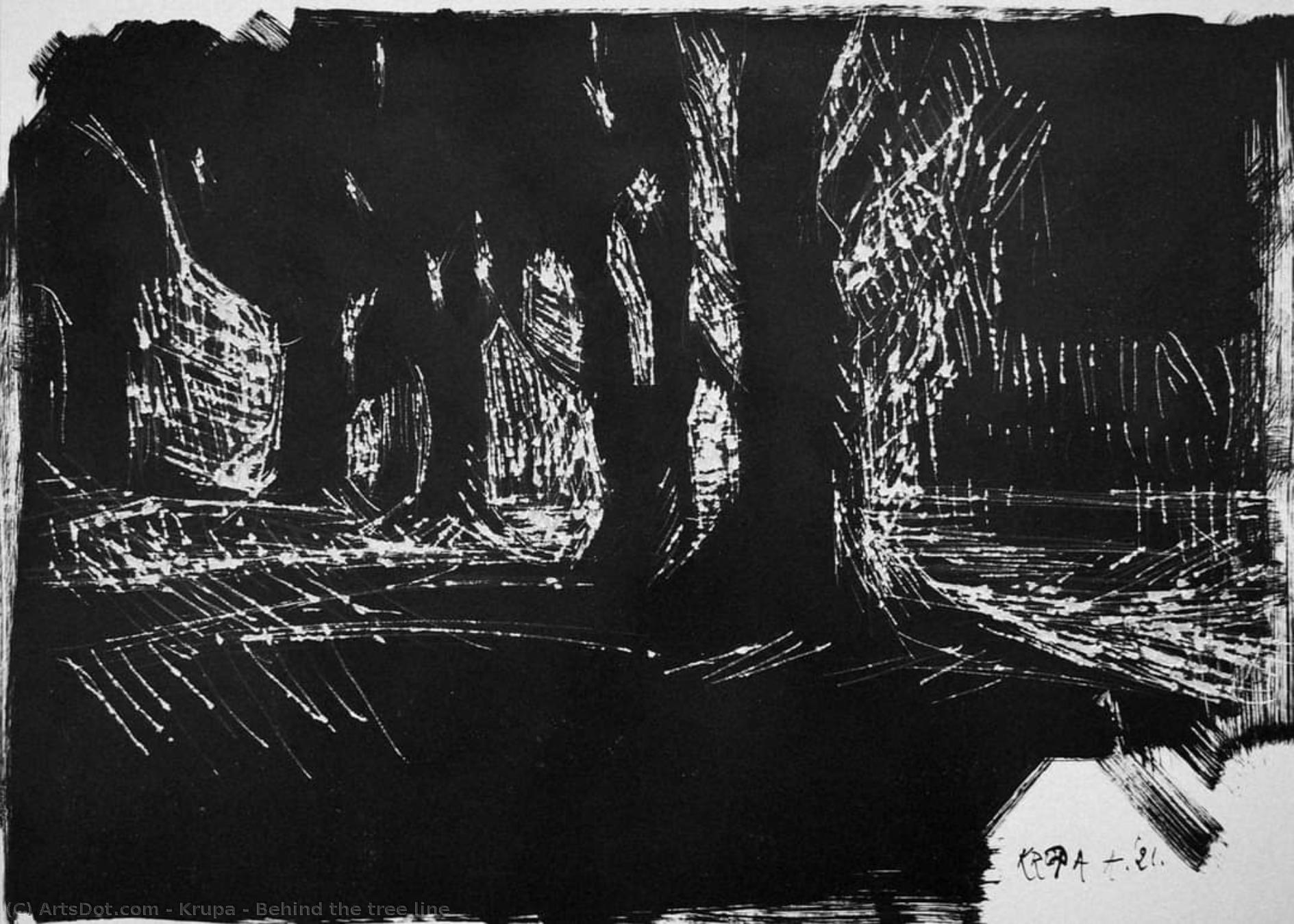 Behind The Tree Line — Алфред Фреди Крупа