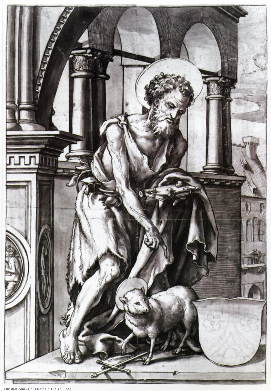 St. John The Baptist — Hans Holbein The Younger