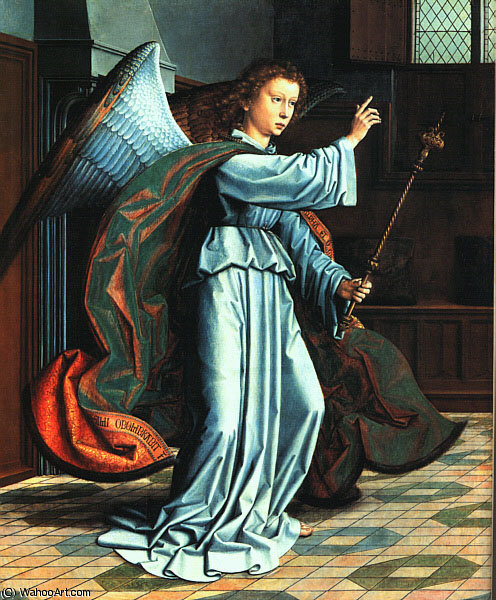 The Angel Of The Annunciation, Originally Part Of A — Gerard David
