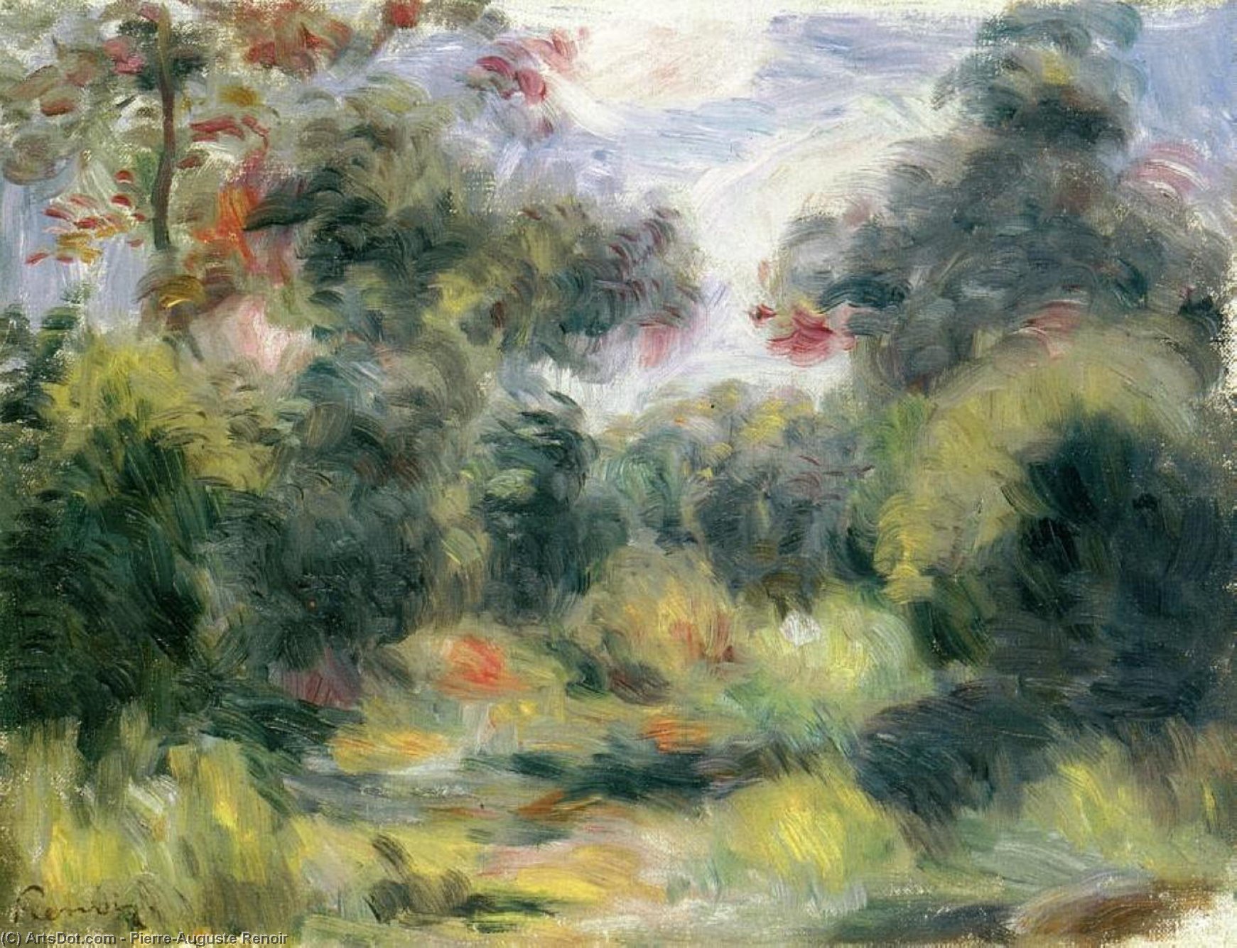 Clearing — Pierre-auguste Renoir