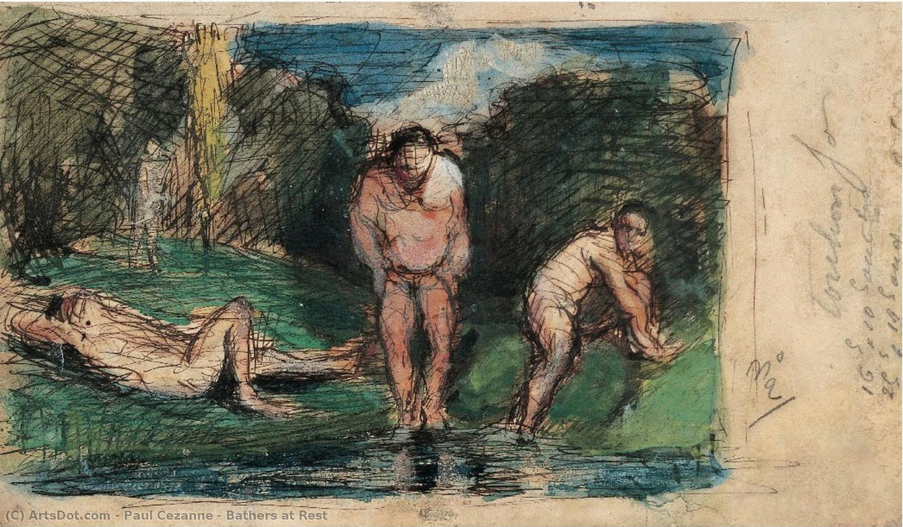 Bathers At Rest — セザンヌ