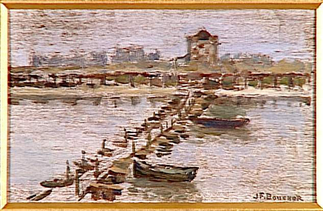 La Maison Du Marin, Nieuport, Novembre 1916 — Joseph-félix Bouchor