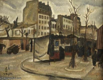 Marché De Paris — Léonard Tsuguharu Foujita