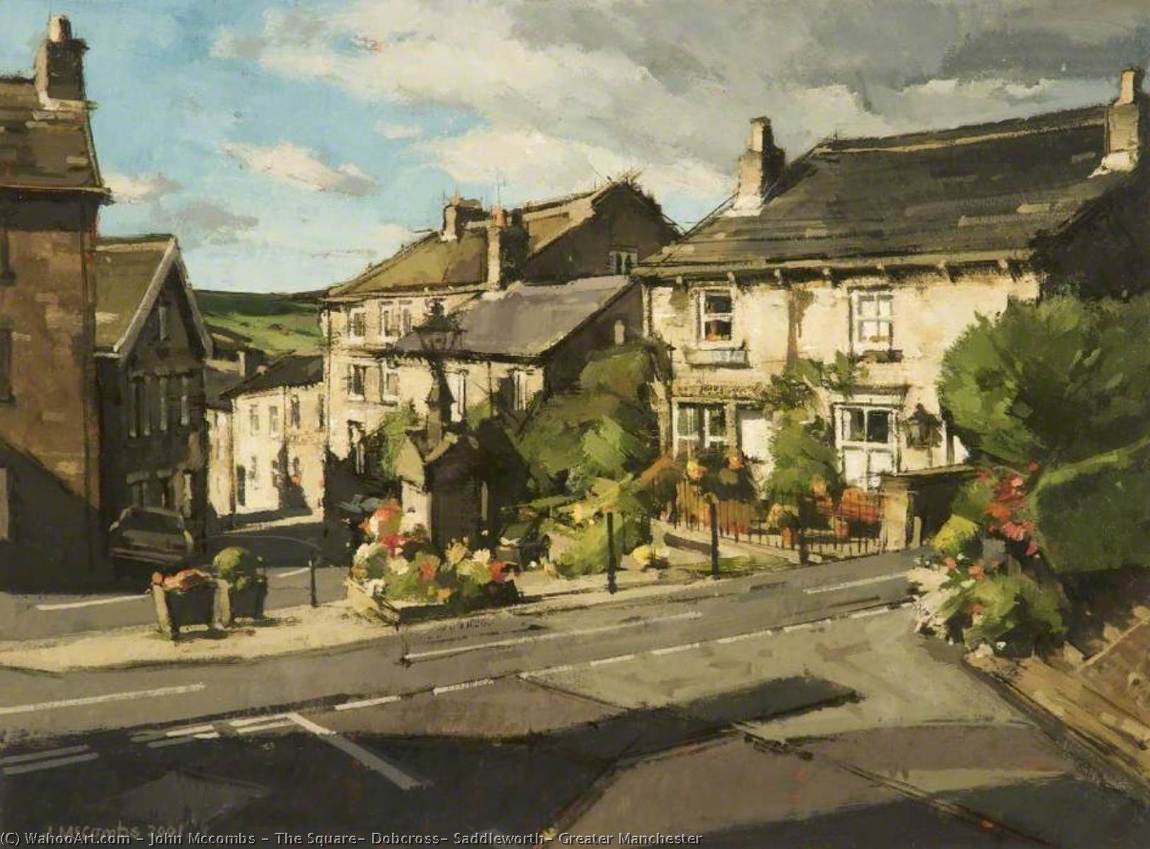 The Square, Dobcross, Saddleworth, Greater Manchester — John Mccombs