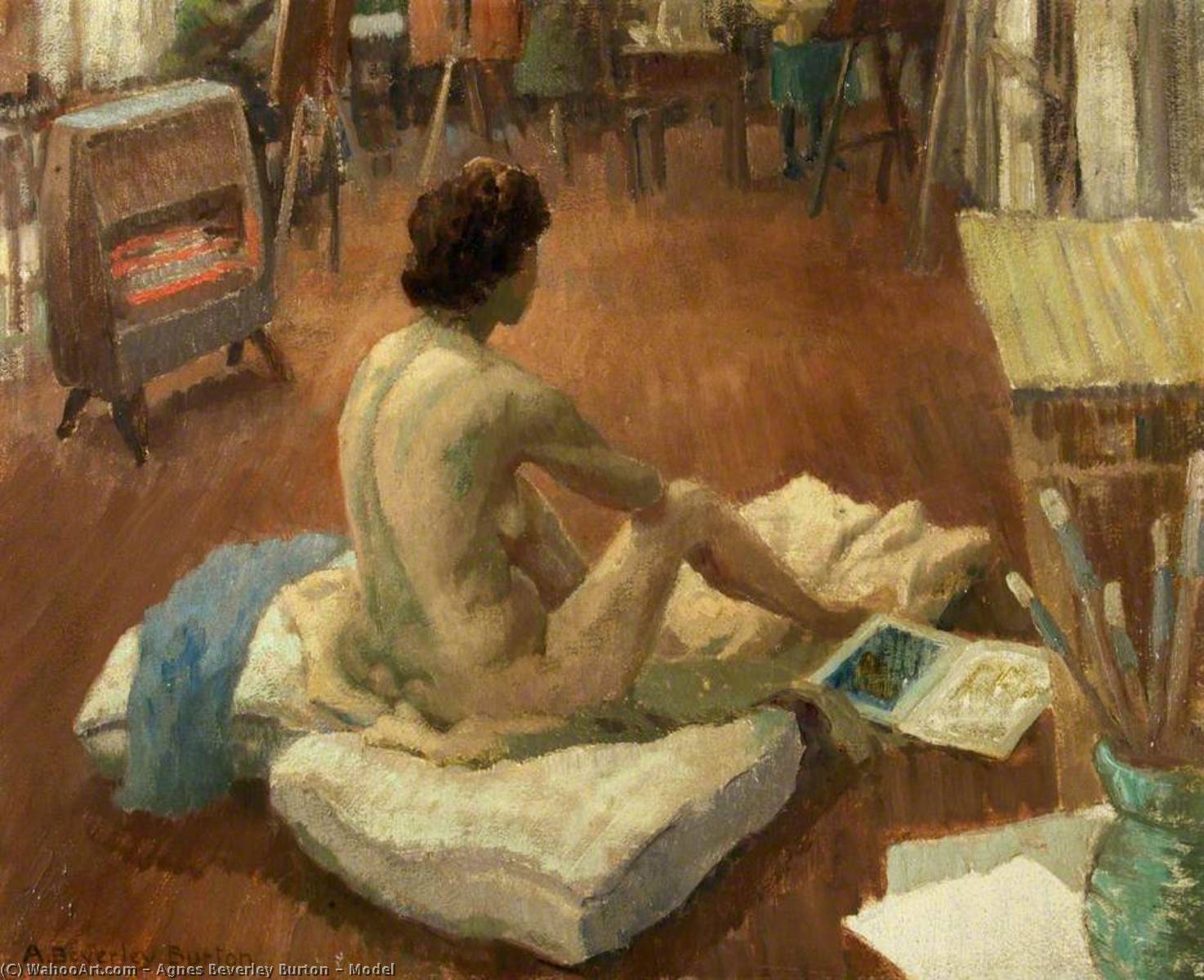 Model — Agnes Beverley Burton