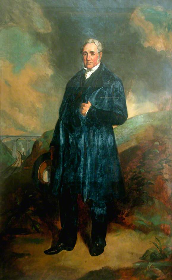 George Stephenson (1781–1848) (copy Of John Lucas) — Colin Graham Frederick Hayes
