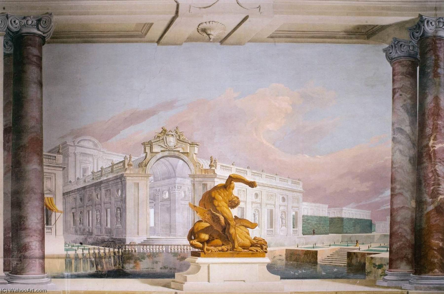 View Of A Villa With A Pool — Andrea Urbani
