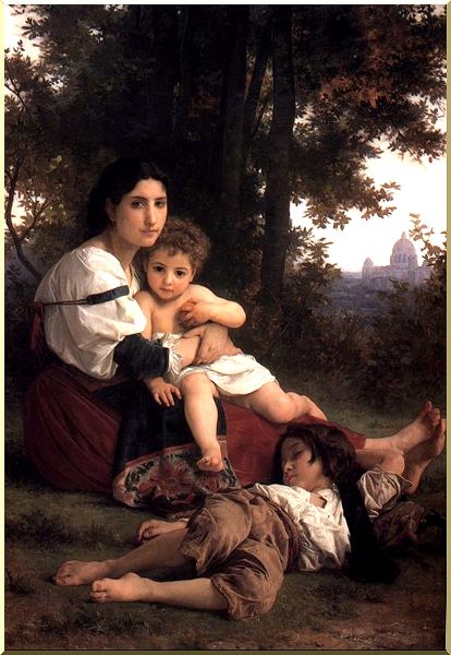 Charity — William-adolphe Bouguereau