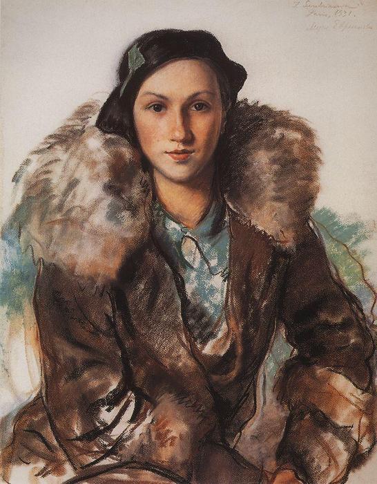 Maria Butakova Nee Evreinova — Zinaida Serebriakova