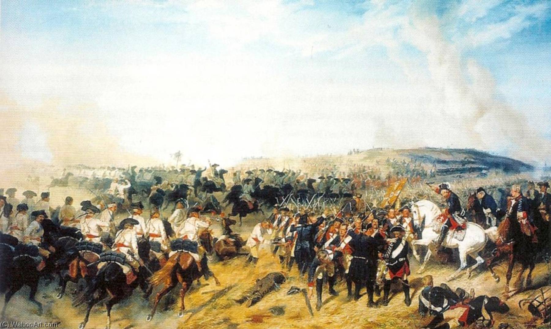 Schlacht Von Zorndorf (battle Of Zorndorf) — Emil Hünten