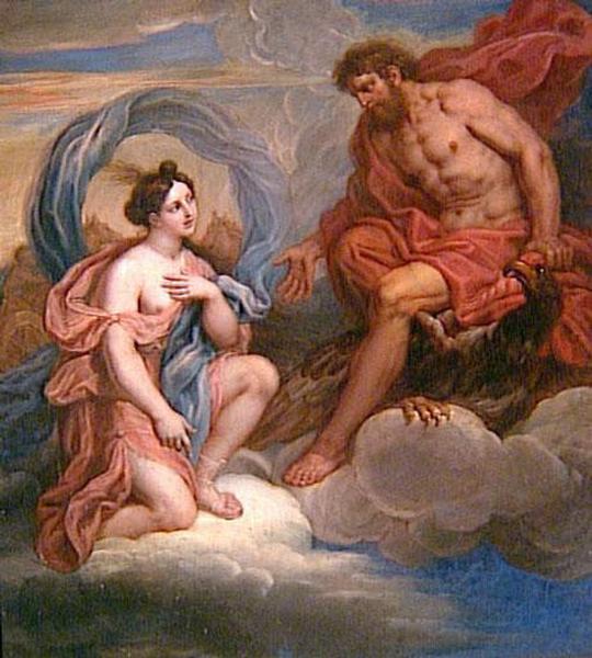 Iris Et Jupiter — Michel Corneille (corneille L'ancien)