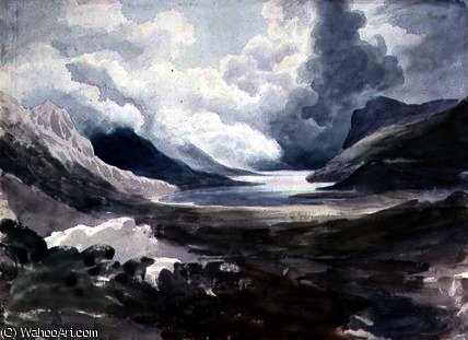 Llyn Gwynant, North Wales — Cornelius Varley