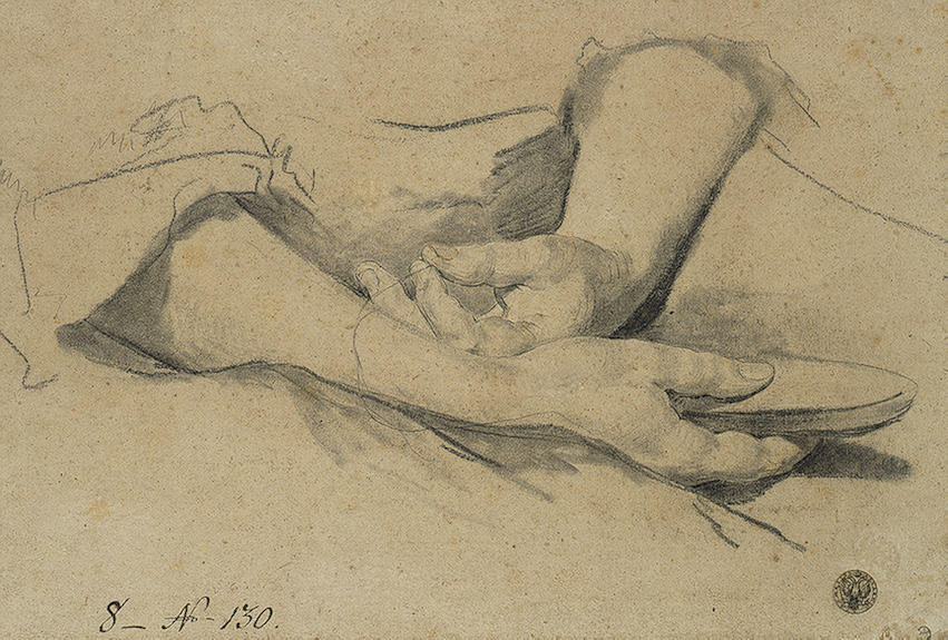 Study Of Female Arms — Jean-baptiste Greuze