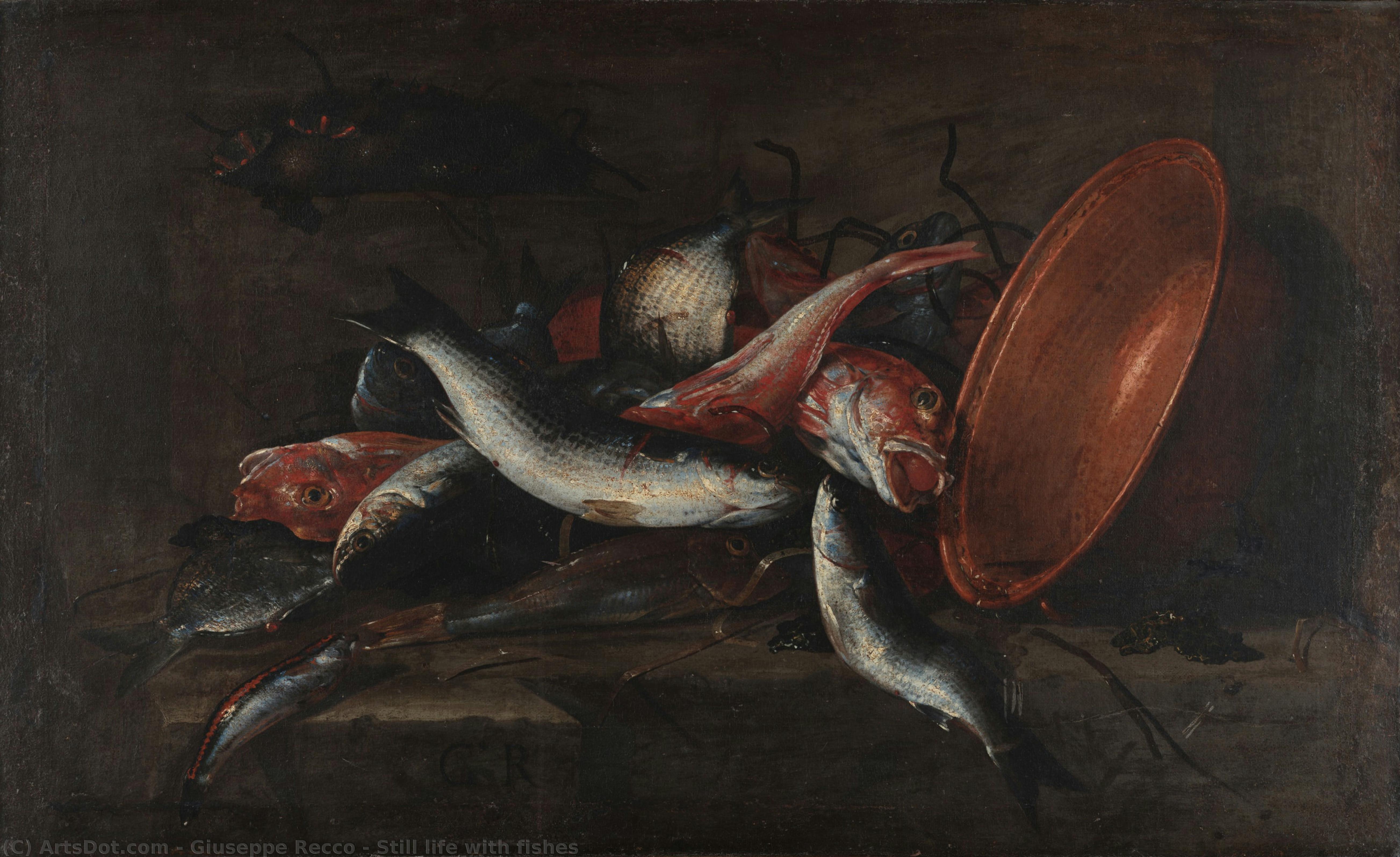 Still Life With Fishes — Giuseppe Recco