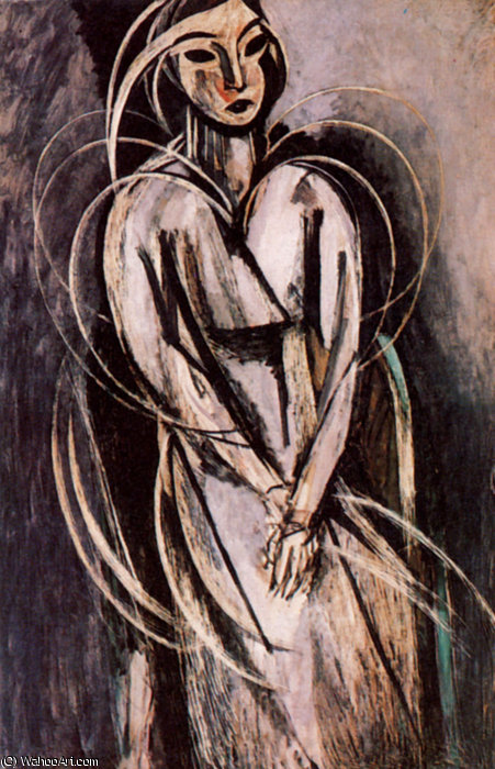 Portrait D'yvonne Landsberg Huile Sur Toile Philapdelphie, Museum Of Art — Henri Matisse