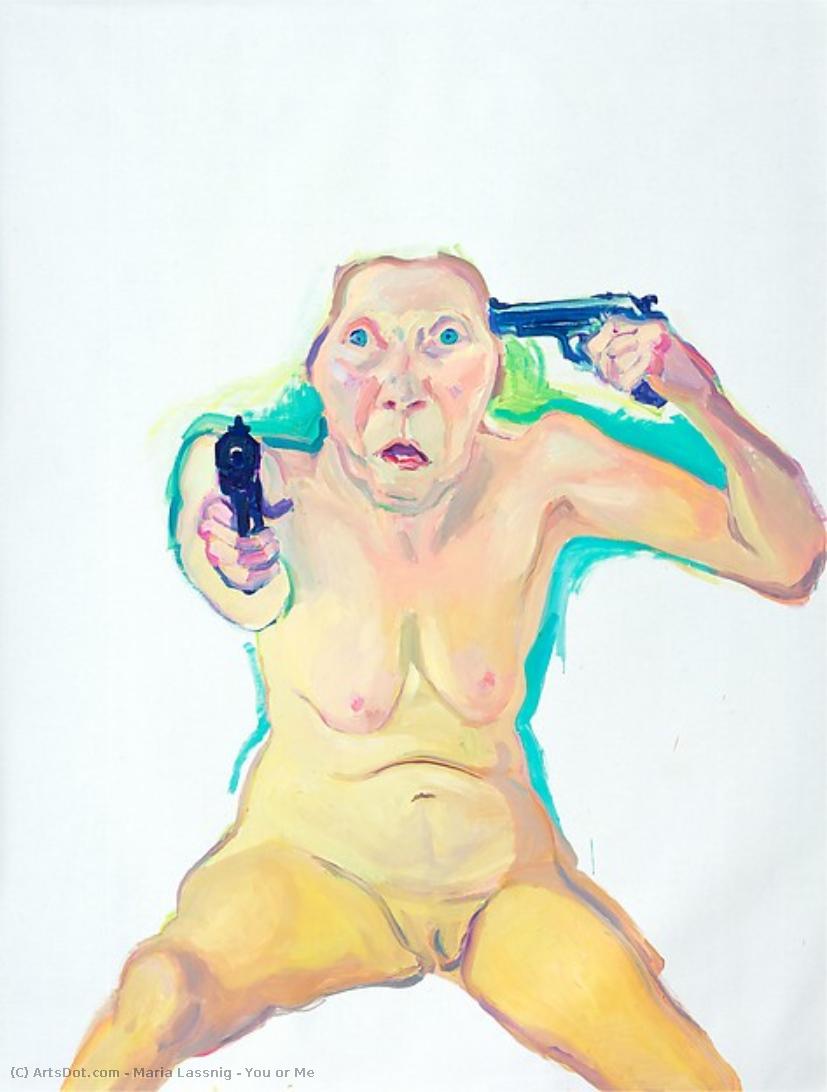 Untitled (d2xacc) — Maria Lassnig