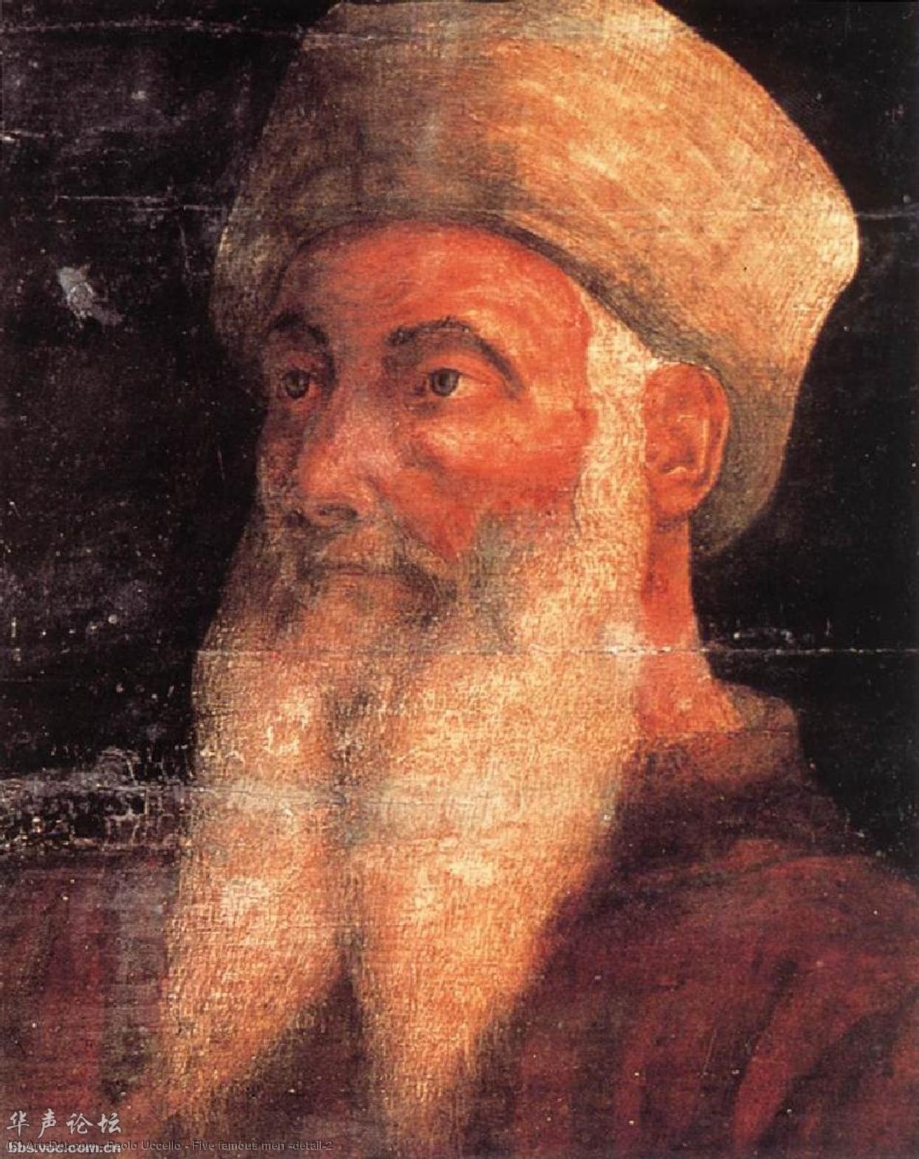 Five Famous Men (detail)2 — Paolo Uccello