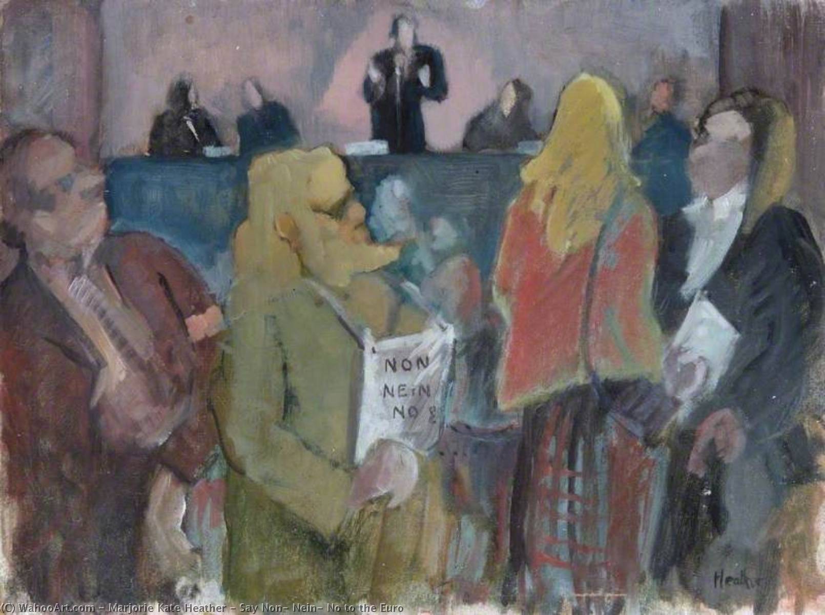 Say Non, Nein, No To The Euro — Marjorie Kate Heather