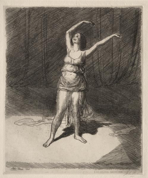 Isadora Duncan — John French Sloan