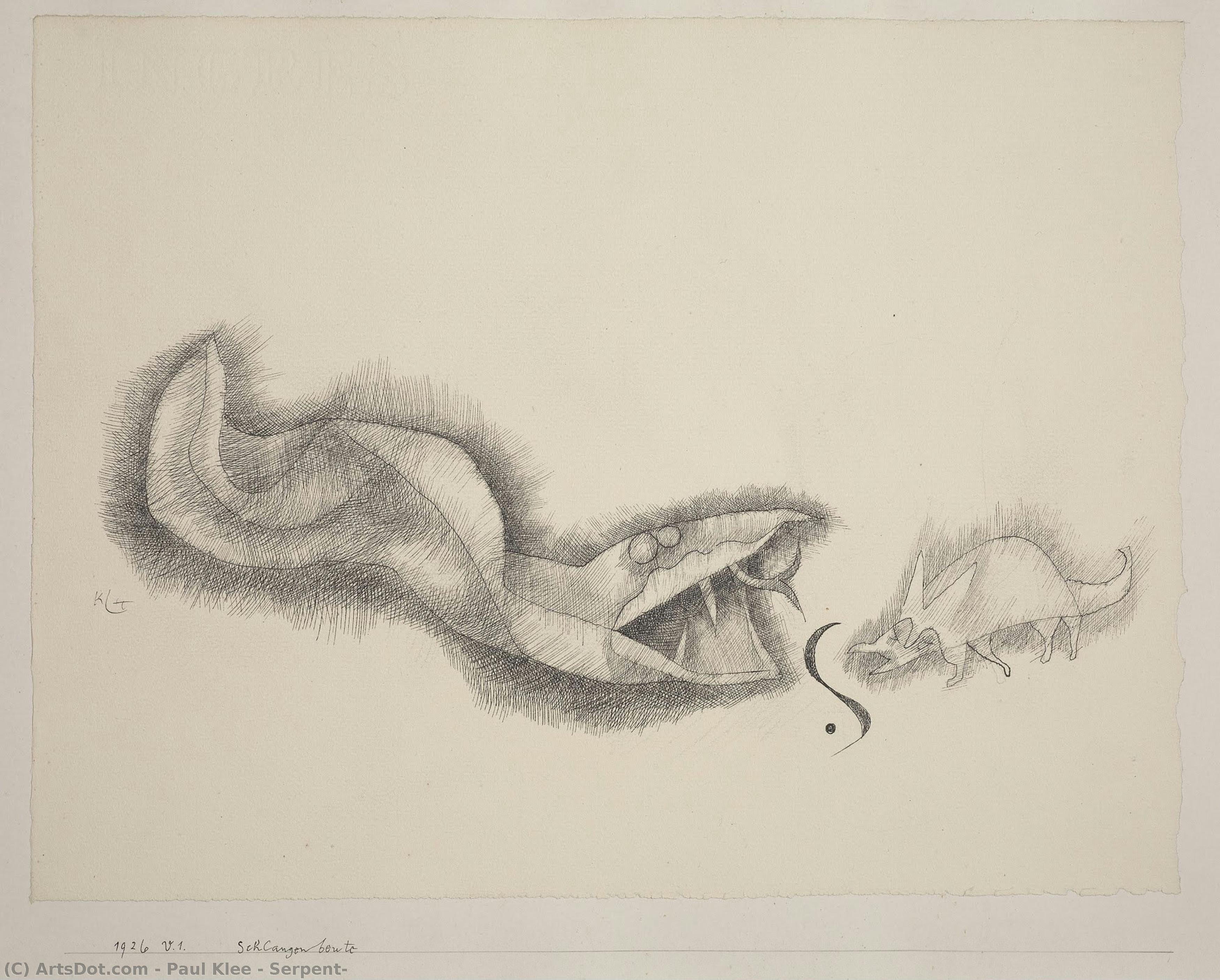 Serpent — Paul Klee