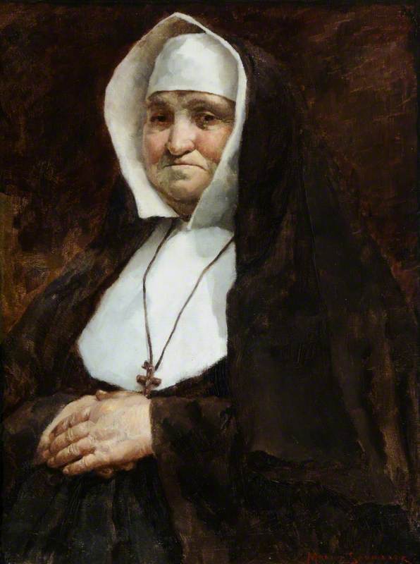 Portrait Of A Nun — Marion Saumarez