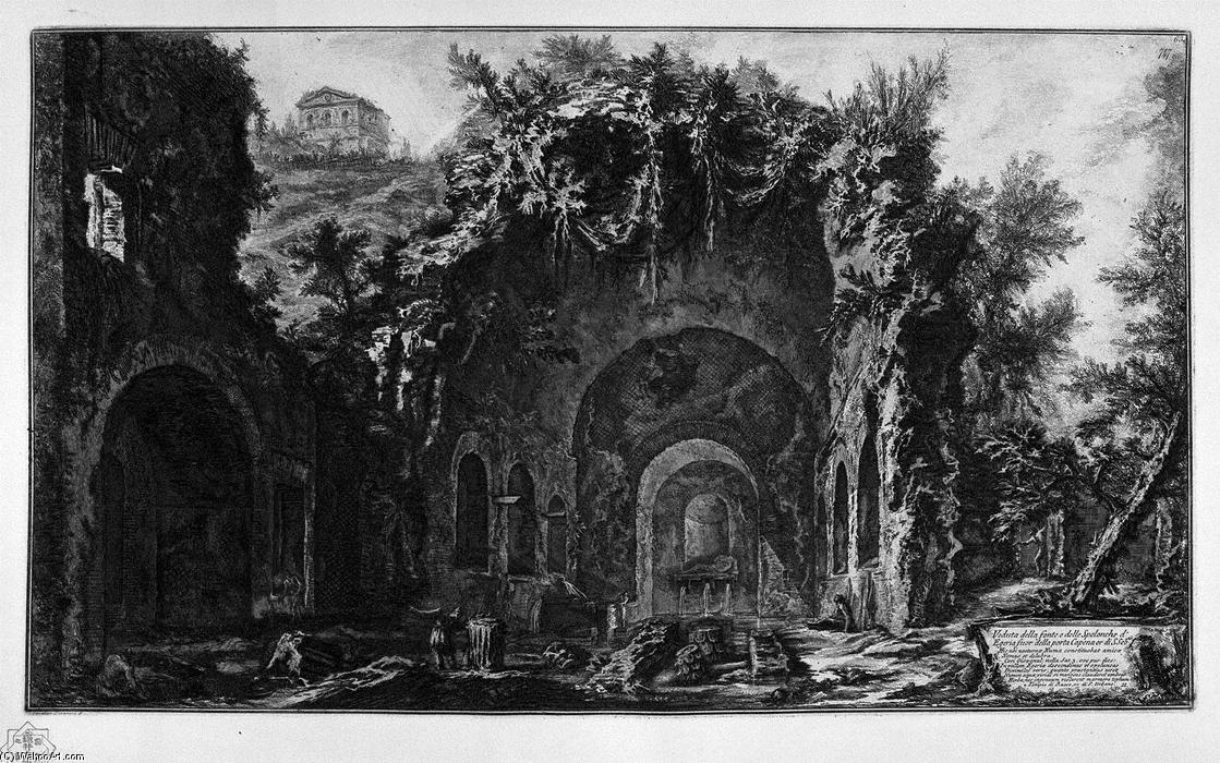 View Of The Temple Of Camene — Giovanni Battista Piranesi