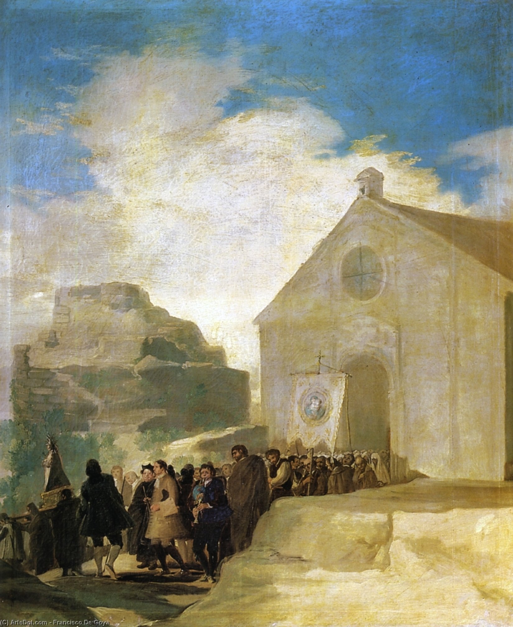 Village Procession — Francisco José De Goya Y Lucientes