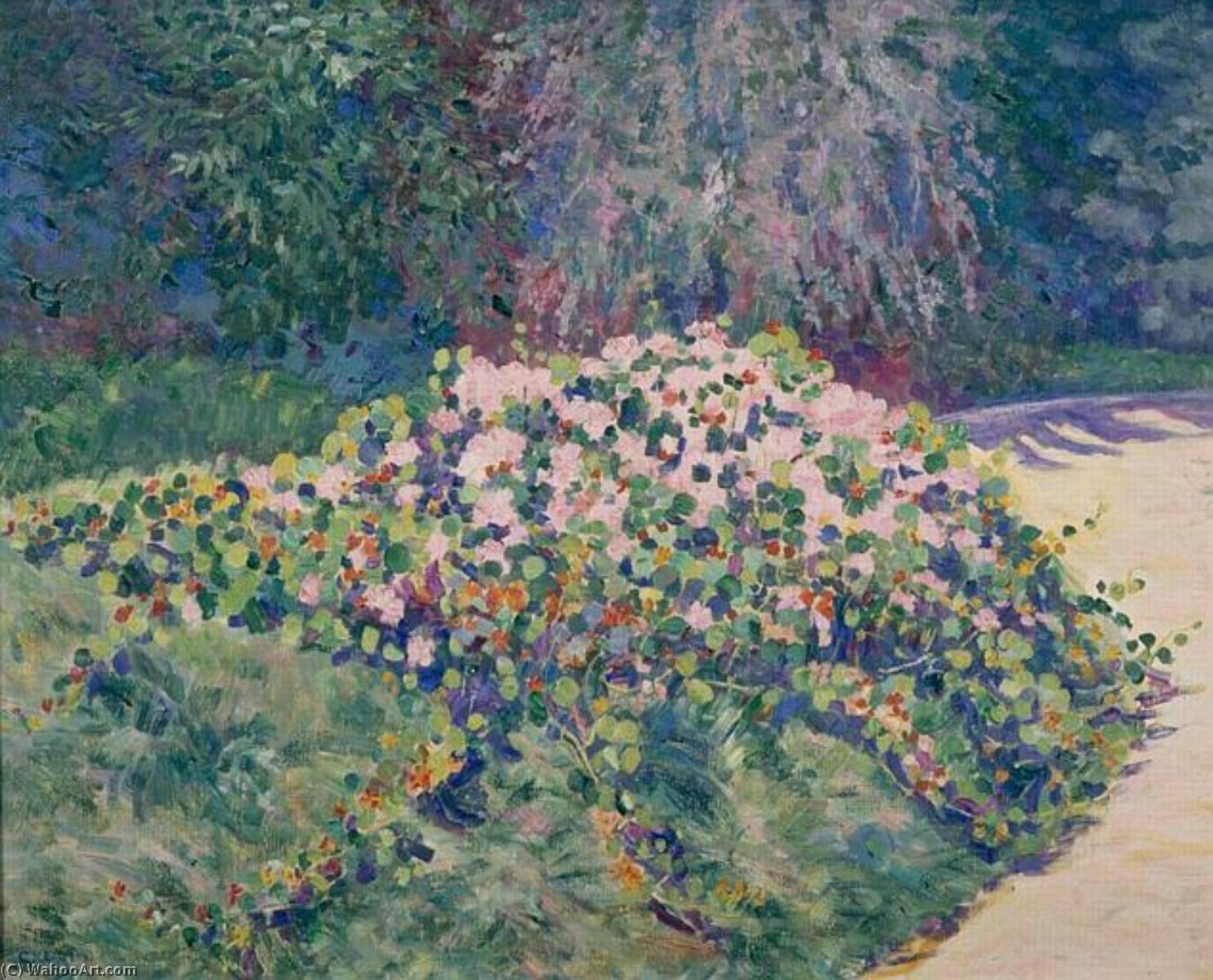 Corbeille De Géraniums — Georgette Agutte