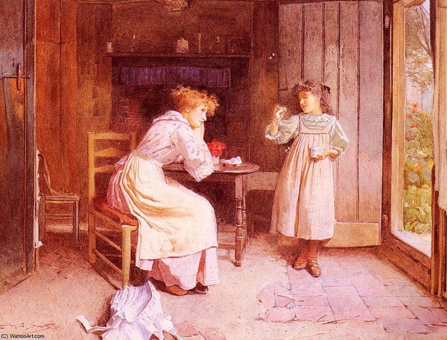 Blowing Bubbles — Carlton Alfred Smith