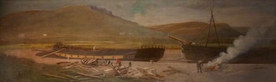 Origin Of Shipbuilding In Belfast, Ritchie's Dock — Joseph W Carey