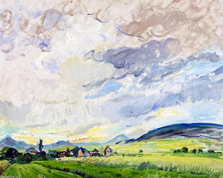 Landscape At Godramstein - Clouds Passing — マックス・スレーヴォグ