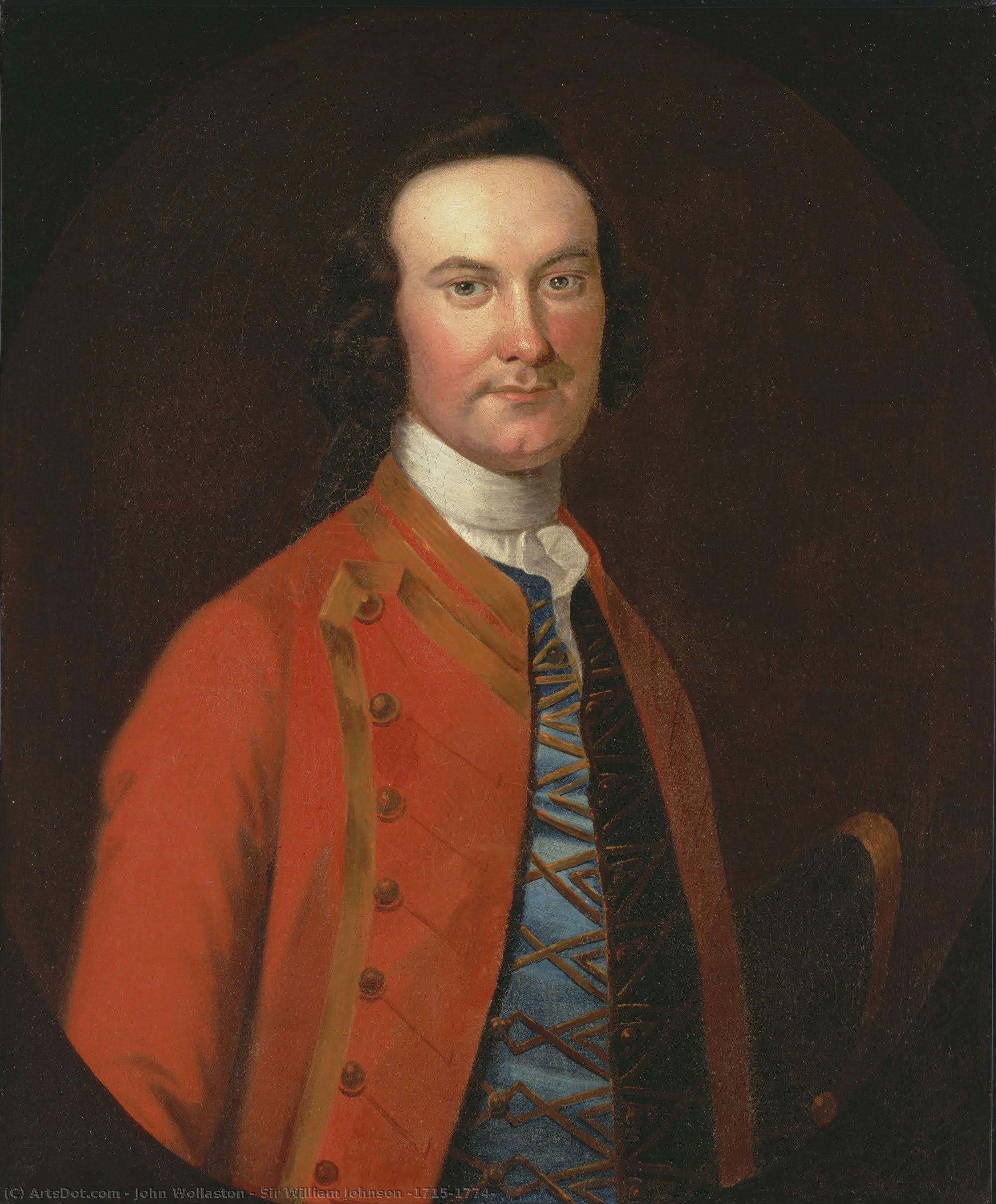 Sir William Johnson (1715-1774) — John Wollaston
