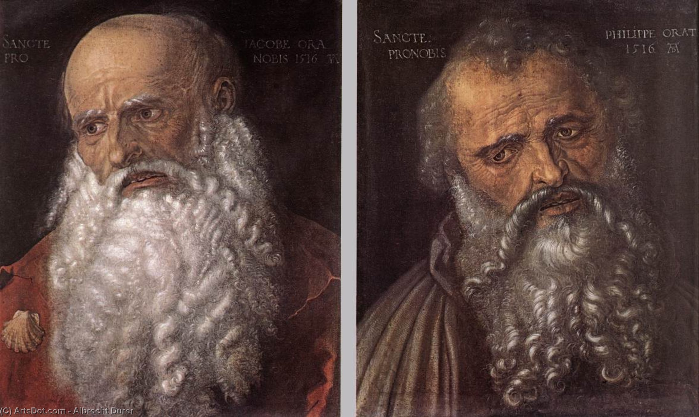 The Apostles Philip And James — Albrecht Dürer