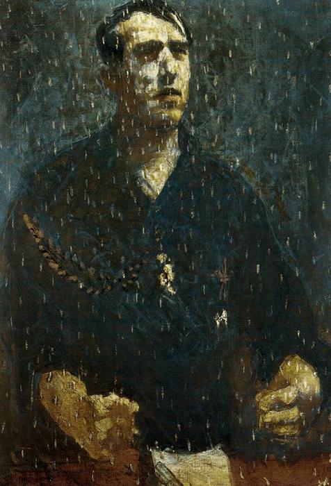Retrato De Ledesma Ramos — Francisco Gutiérrez Cossio (pancho Gutierrez Cossio)