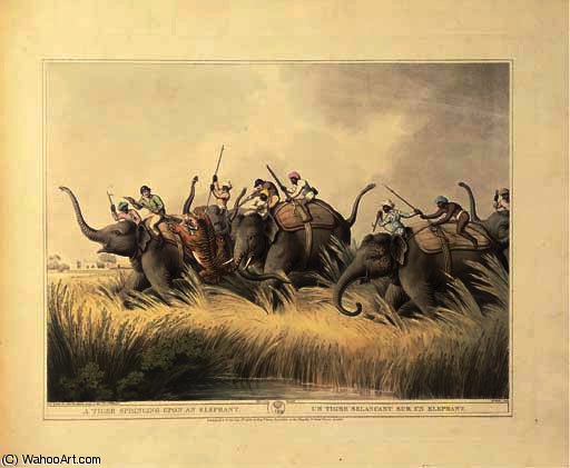 The Wild Sports Of The East — Samuel Howitt