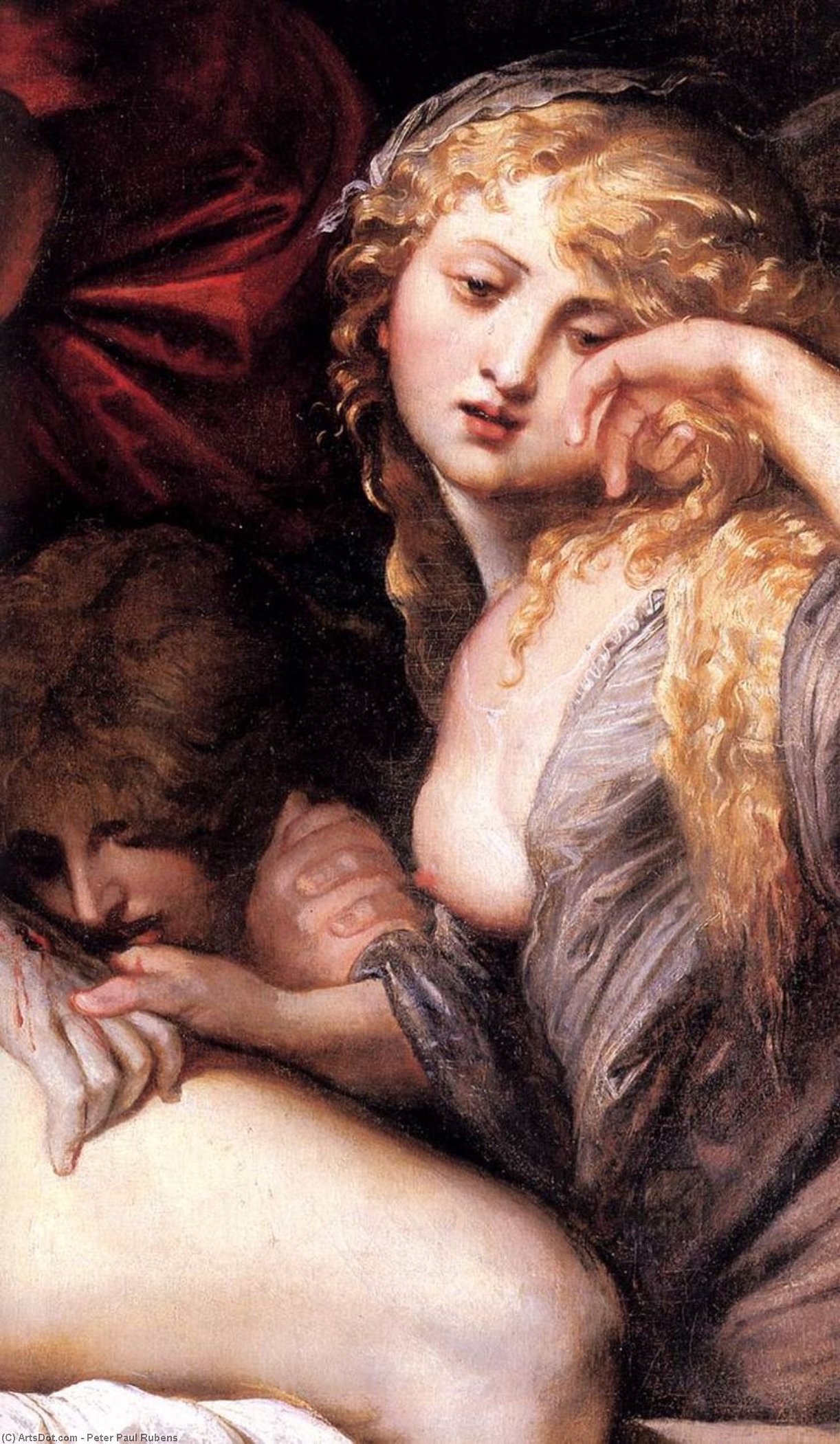 Die Abstiegs Szene (detail) — Peter Paul Rubens