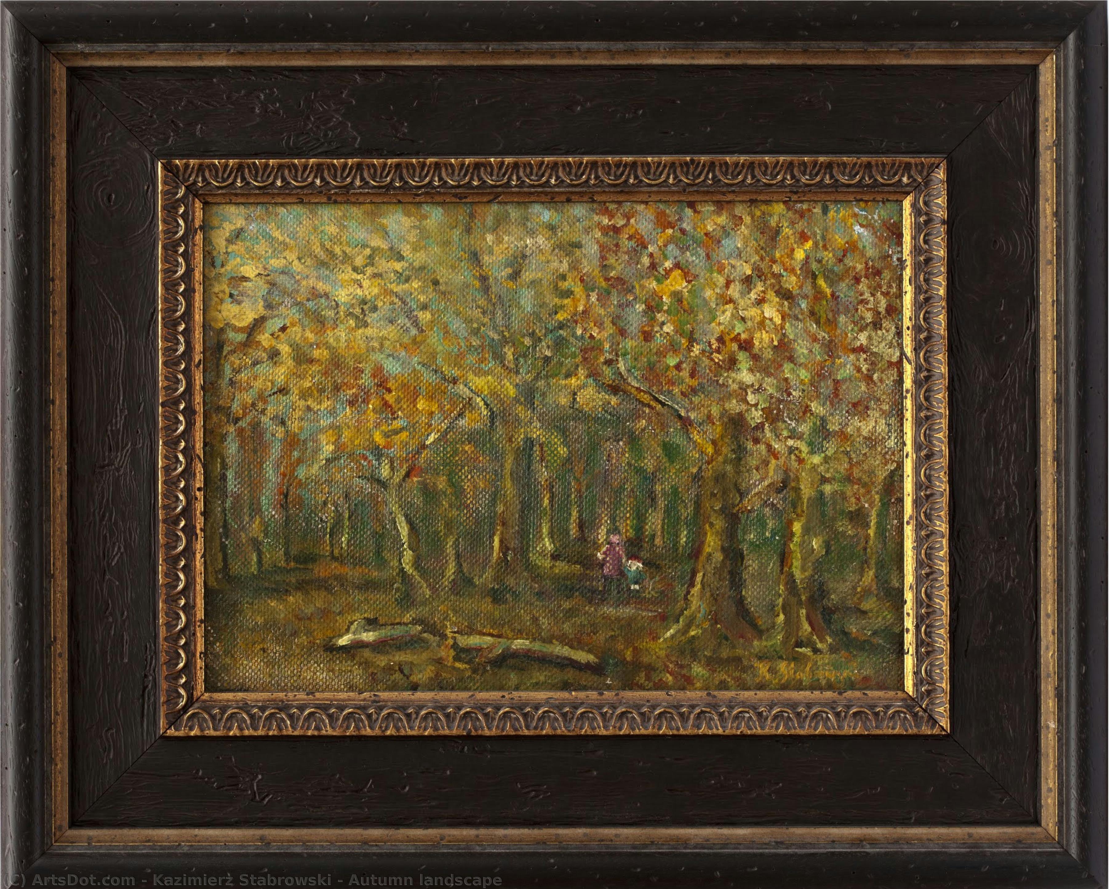 Autumn Landscape — Kazimierz Stabrowski