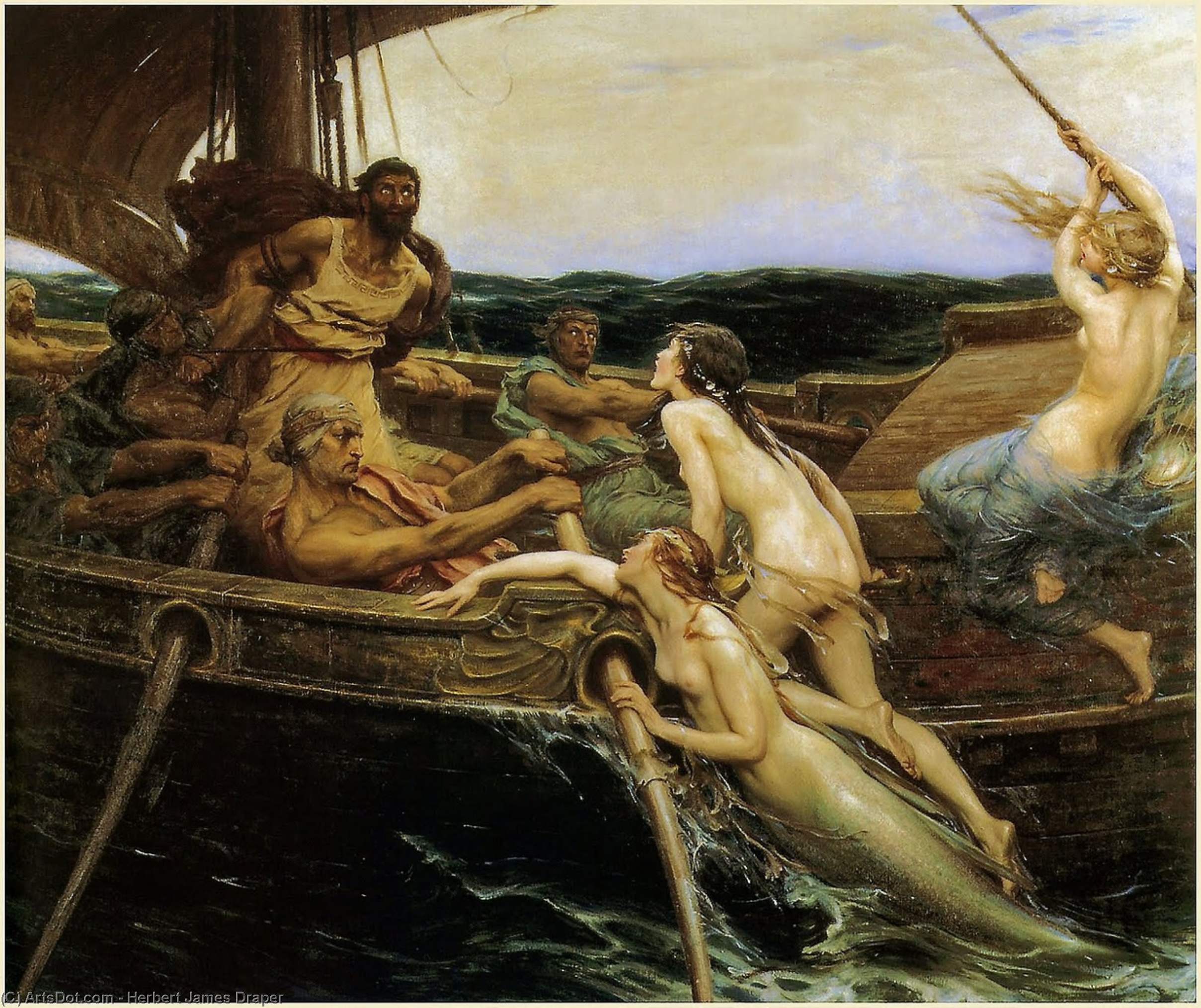 Ulysses And The Sirens - — Джеральд Хэмбрэйк Дрейпер