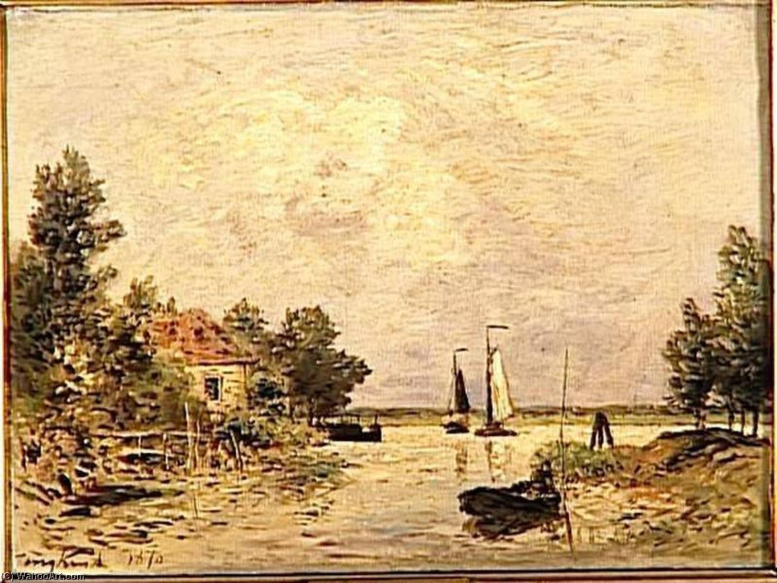 La Meuse A Dordrecht — Йохан Бортхольд Жонгкيند