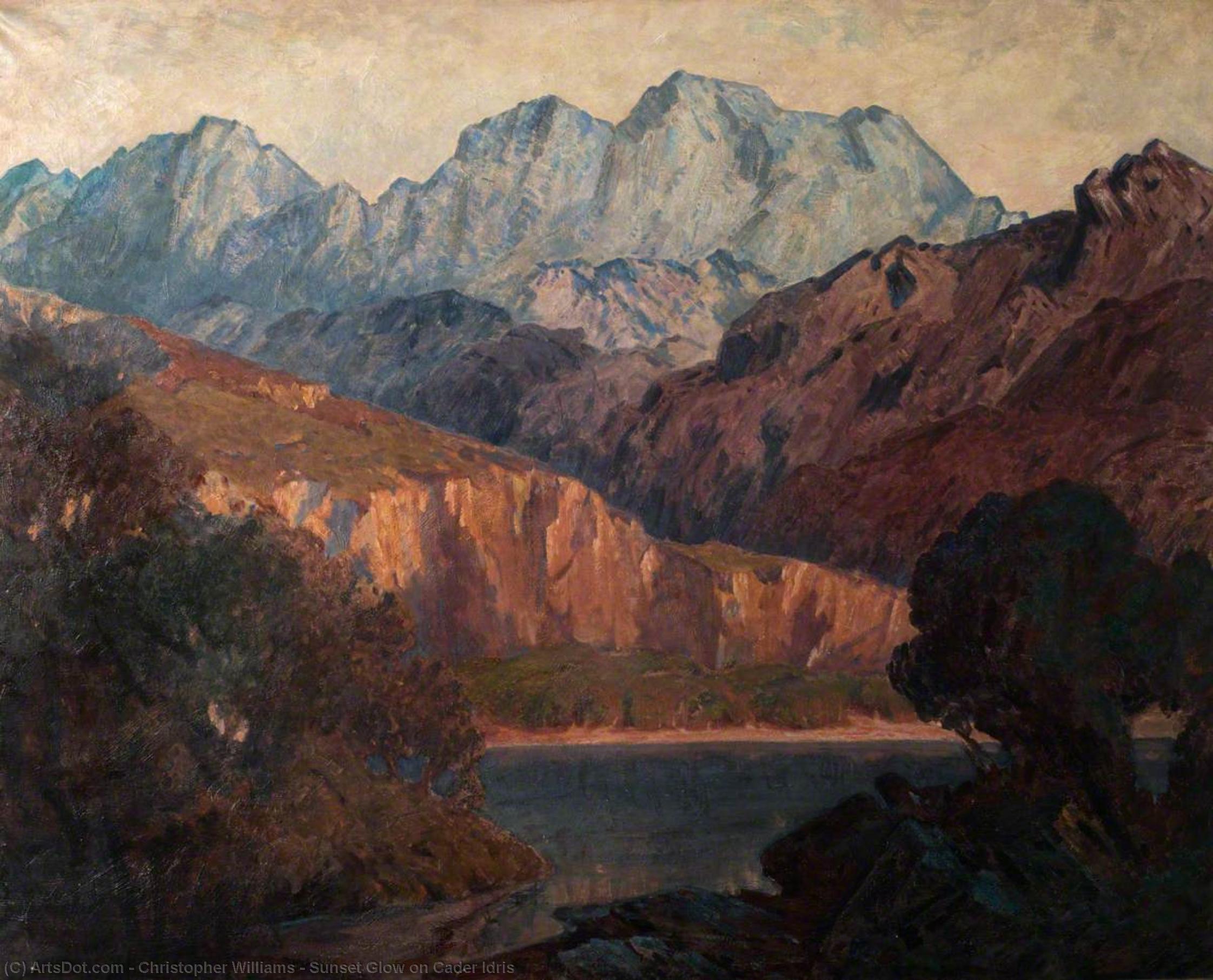 Sunset Glow On Cader Idris — クリストファー・ウィリアムズ