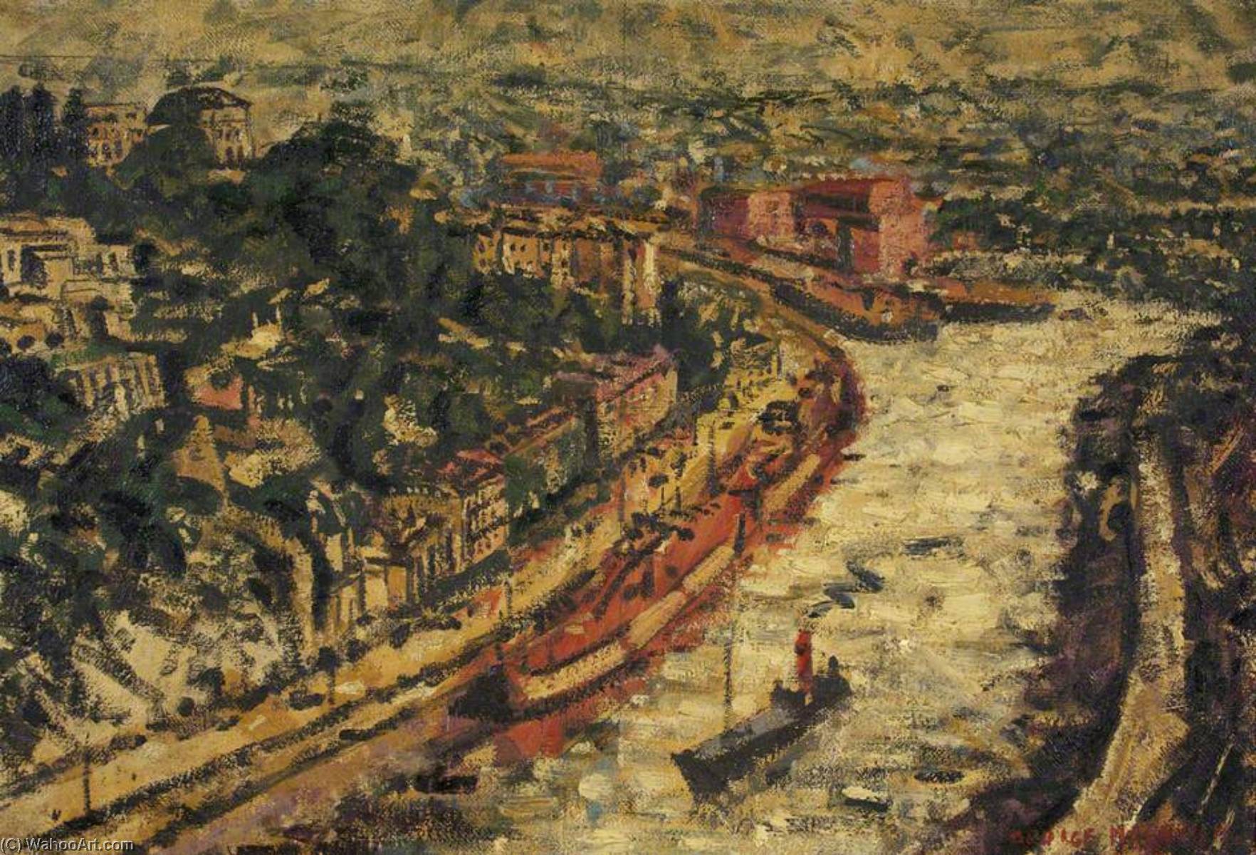 View Of Bristol From The Suspension Bridge — George Melhuish