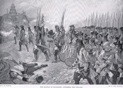 The Battle Of Blenheim - — Richard Caton Woodville