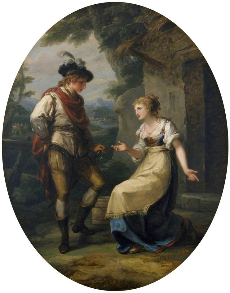 Gualtherius And Griselda — Angelica Kauffmann (maria Anna Angelika)