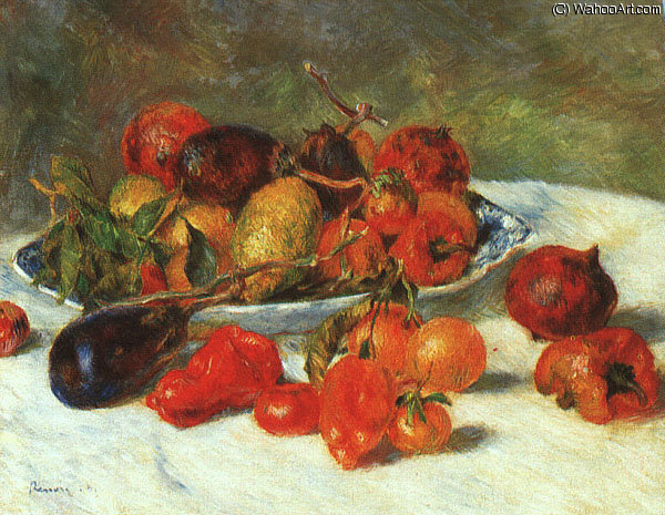 Fruits From The Midi, Art Institute Of Chicago — Pierre-auguste Renoir