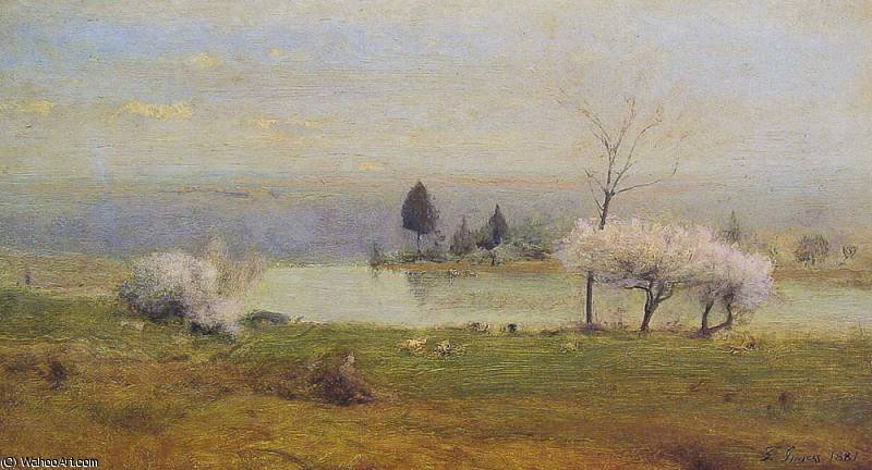 Pond At Milton On The Hudson — George Innes