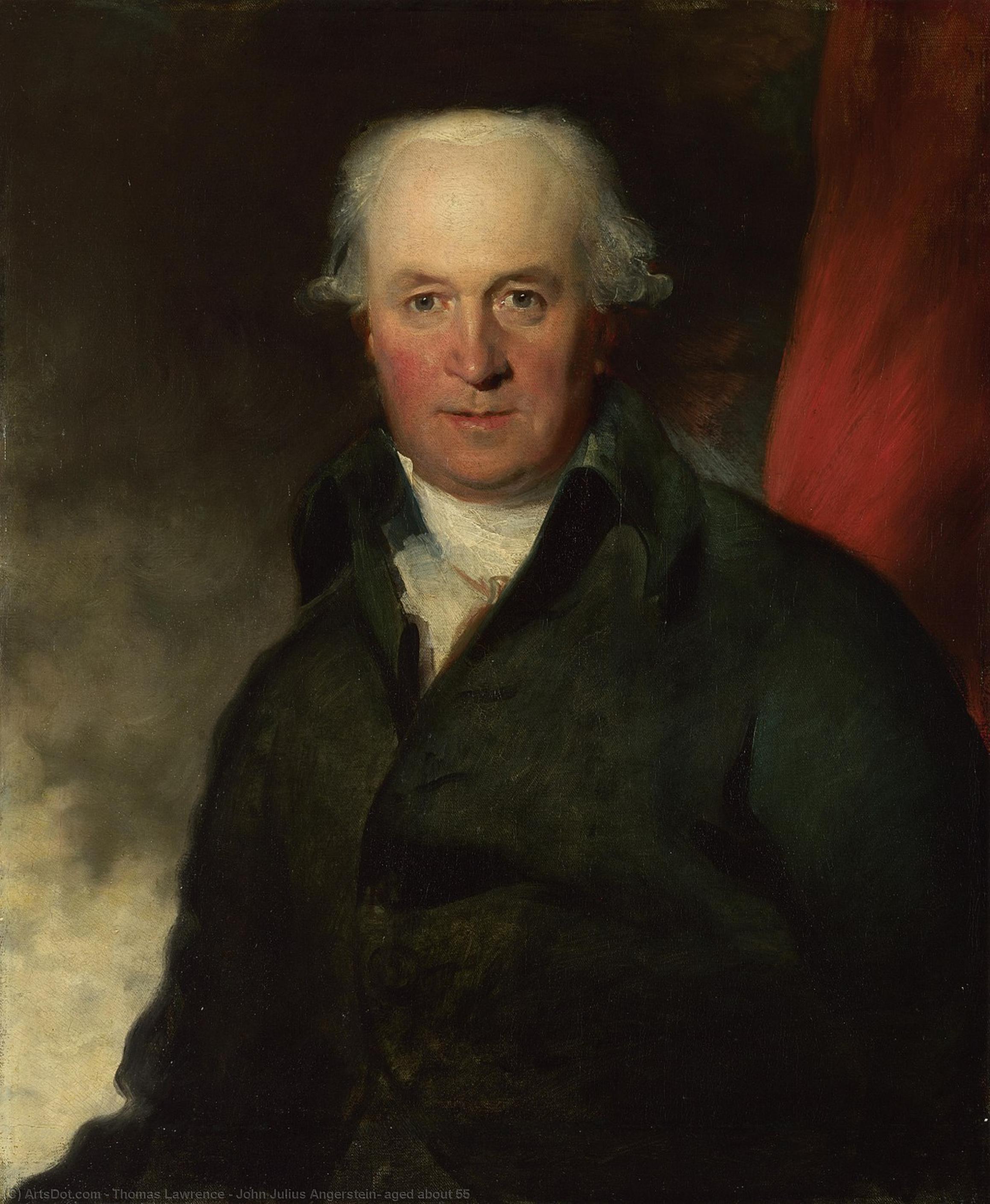 John Julius Angerstein, Aged About 55 — Sir Thomas Lawrence