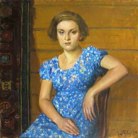 Portrait Of The Daughter — Igor Emmanuilovich Grabar