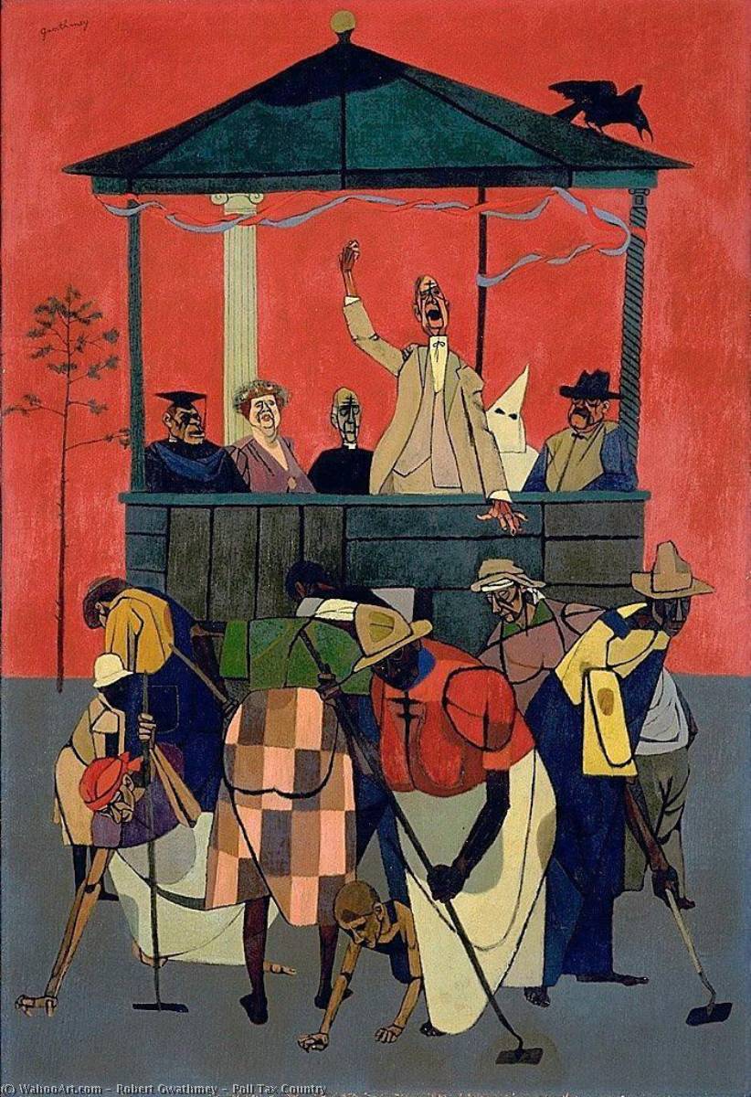 Poll Tax Country — Robert Gwathmey