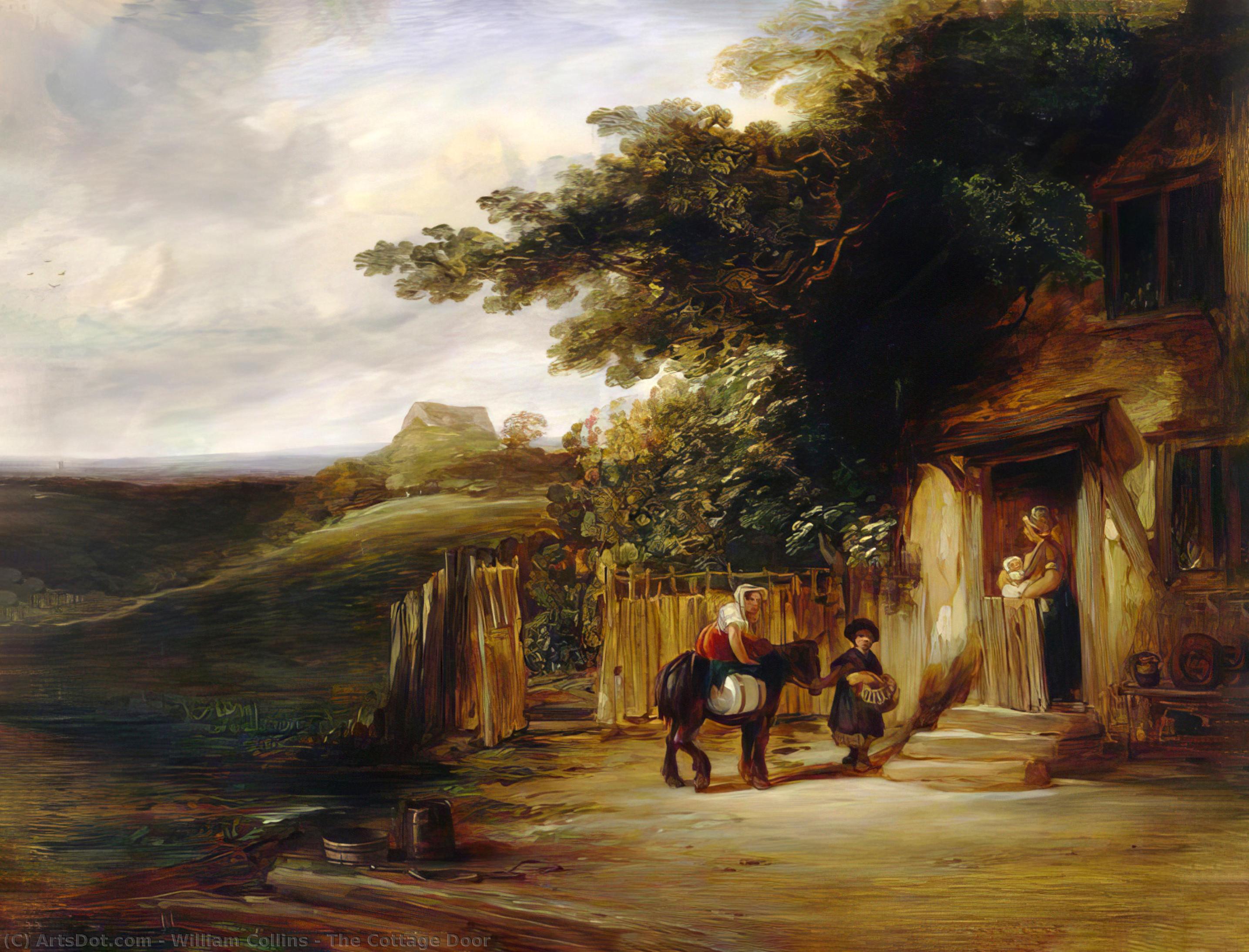 The Cottage Door — Уильям Коллинз
